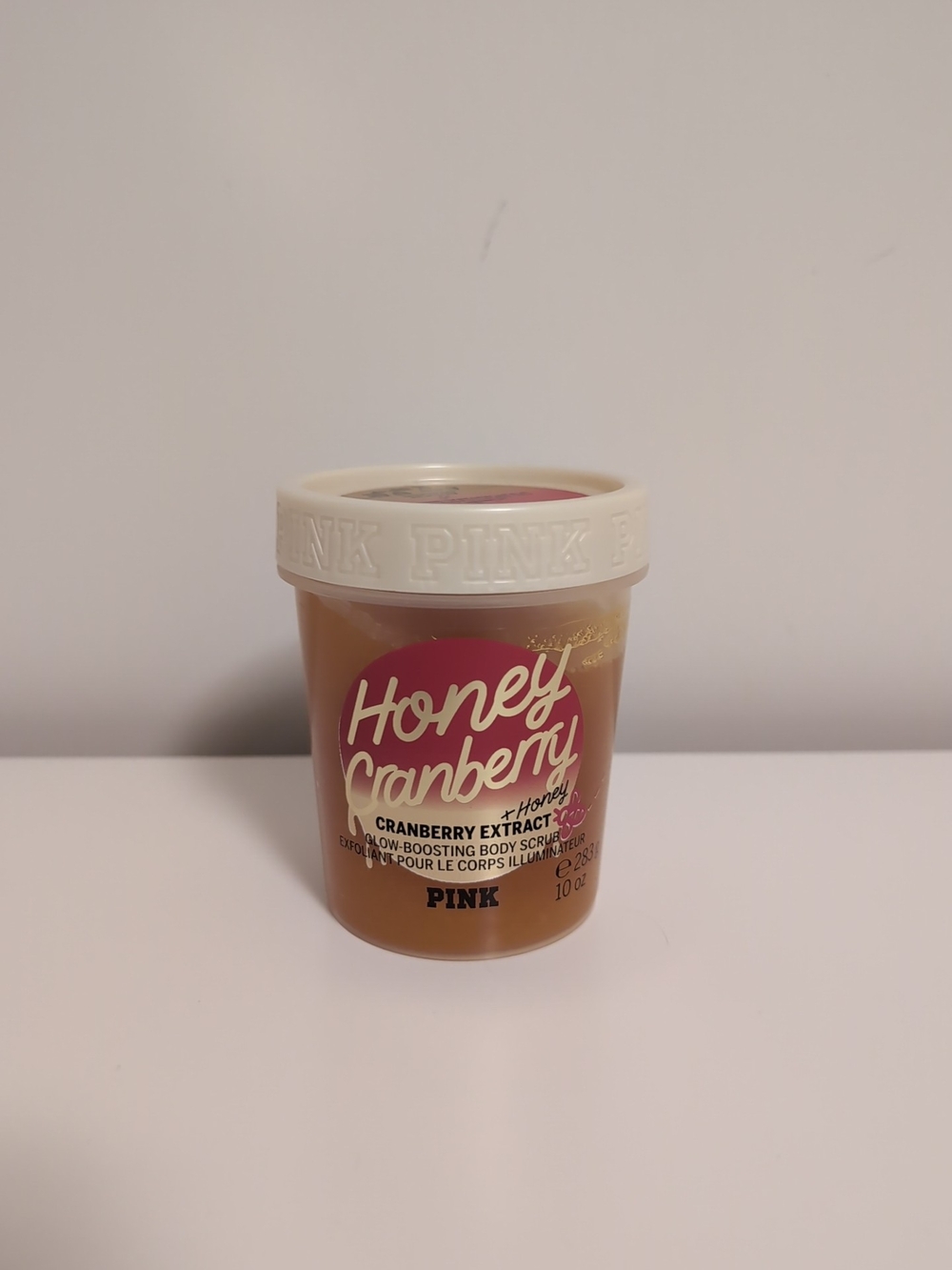 PINK Victoria's Secret Honey Cranberry Body Scrub